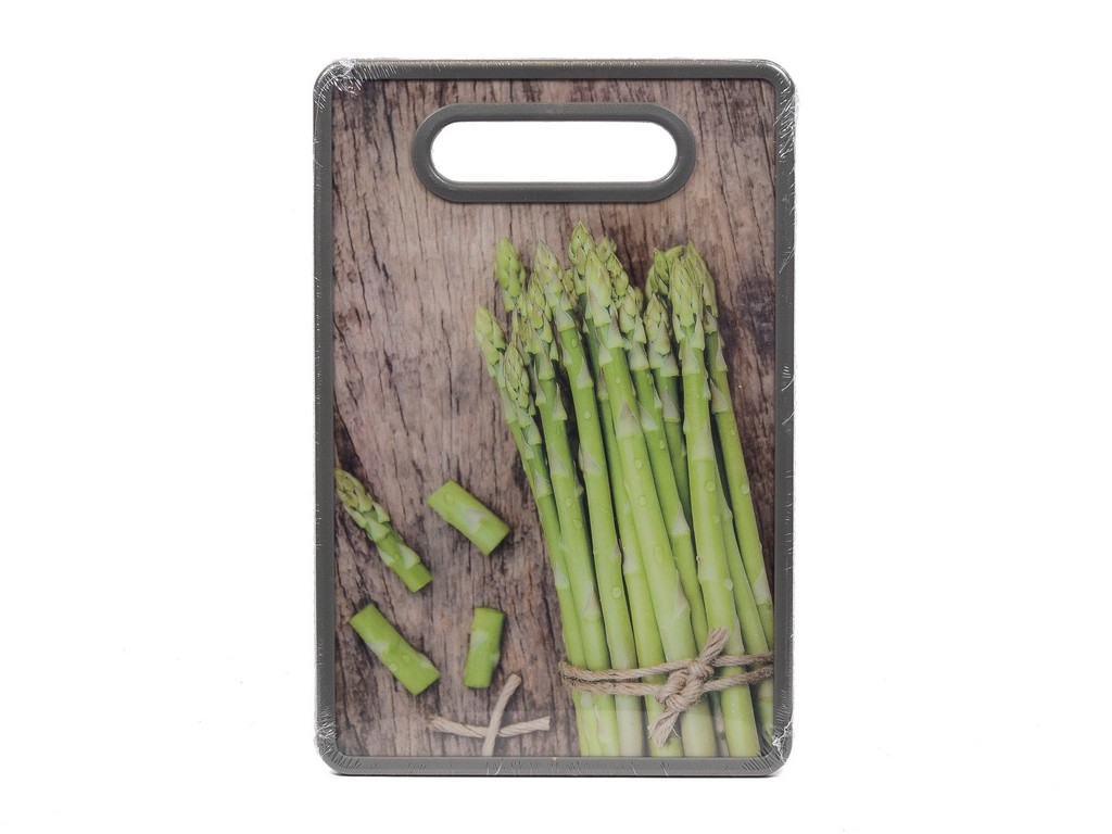 Доска разделочная пластмассовая 20*30*1,2 см (арт. Hh2030c-asparagus, код 243099) Арт.101283