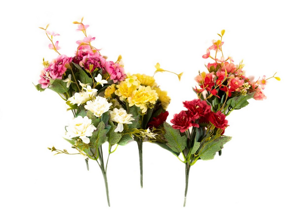 Букет цветов искусственных 35*14 см (арт. FLW-15, код 251544) Арт.103451