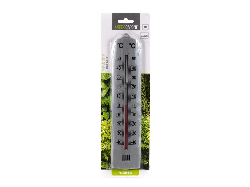 Термометр наружный в пластмассовом корпусе от -40°c до + 50°c 27,5 см   Арт.34852