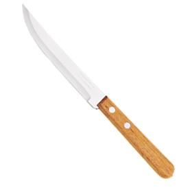 Нож металлический для мяса с деревянной ручкой 20,7/11 см  Арт.36979