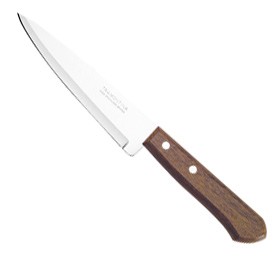 Нож металлический для мяса с деревянной ручкой 23/12,5 см  Арт.36985 - фото