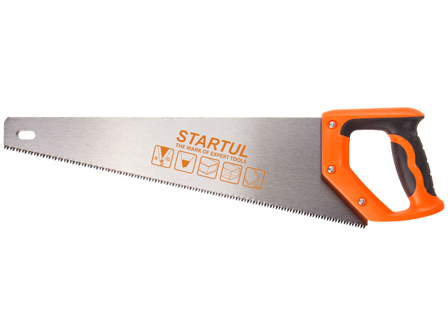 Ножовка по дер. 450мм STARTUL MASTER (ST4026-45) (7 TPI, каленый зуб, 3D заточка) Арт.ST4026-45