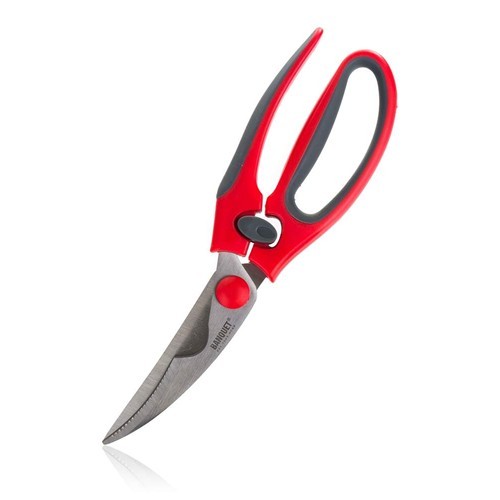 Ножницы кухонные металлические с пластмассовыми ручками 24 см  Арт. 78089