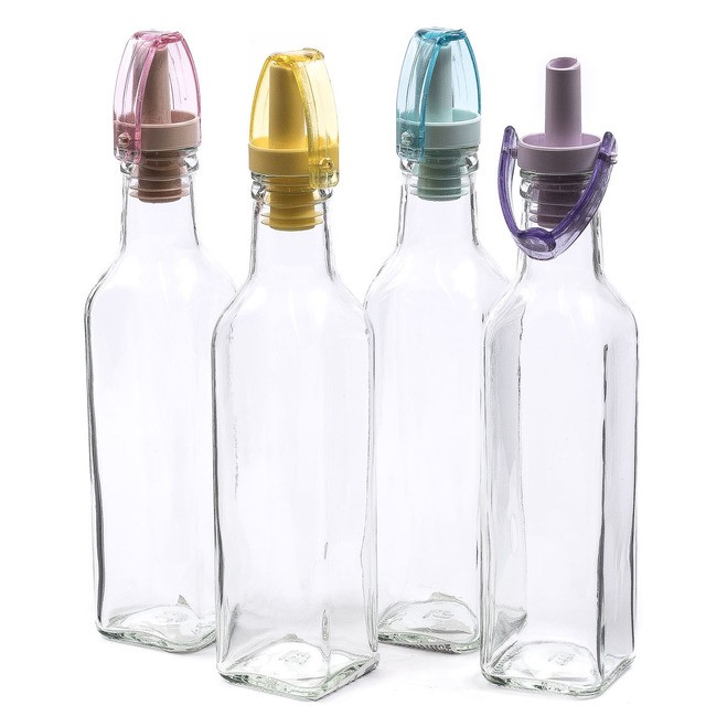 Бутылка для уксуса/масла стеклянная 500 мл (арт. M-352, код 833521) Арт.94716